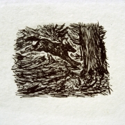 untitled ink drawing 1992